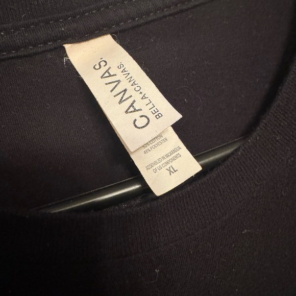 Bella + Canvas, Discord Logo, Men’s Black T-Shirt XL - Picture 3 of 4